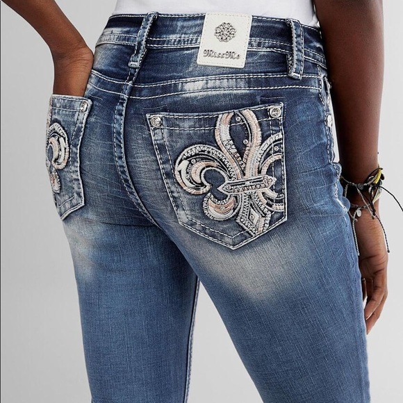 what size is a 27 waist in miss me jeans